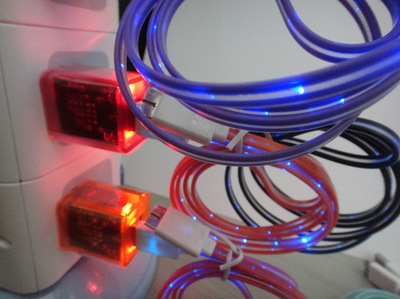 【三星 NOTE3 N9000 N9005 流光線 發光線 光纖線 LED燈 數據線】價格,廠家,圖片,手機保護套/保護殼,廣州藍旌信息科技-